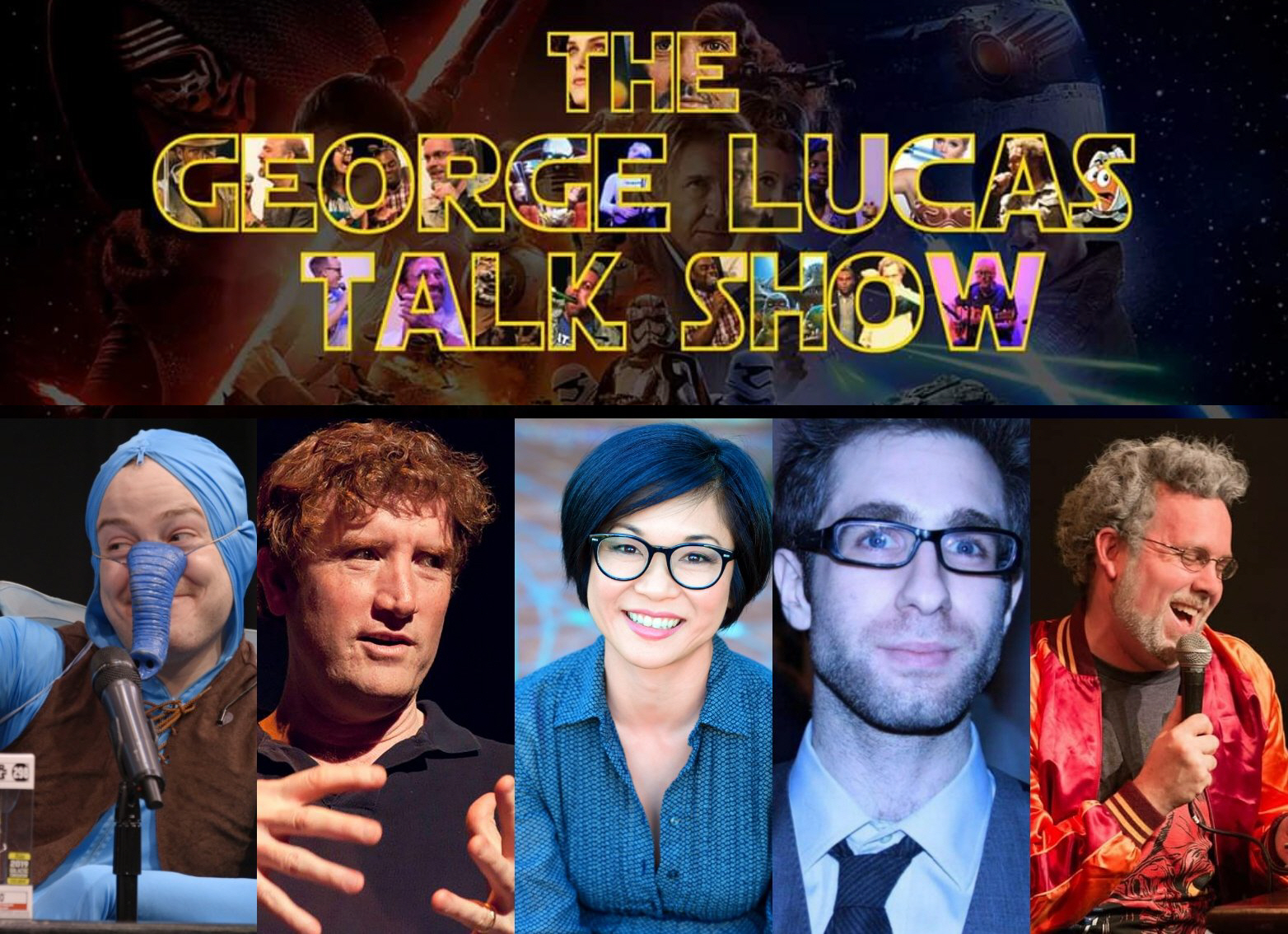 Brian Stack, Keiko Agena, David Ehrlich, Griffin Newman, and Connor Ratliff: "The George Lucas Talk Show"